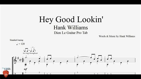 Hey Good Lookin Guitar Lesson Tabs Youtube