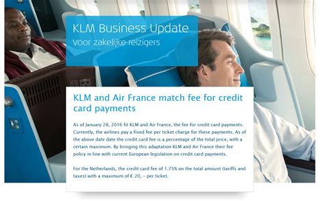 Learn more and apply for the air france credit card online today. KLM & Air France Credit Card Payment Fee Change Netherlands - LoyaltyLobby