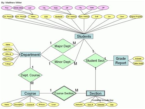 Course Management System Er Diagram