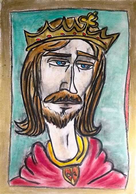 King Athelstan Painting By Lucia Tripepi Saatchi Art