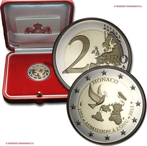 Principality Of Monaco Fürstentum Monaco 2 Euro Commemorative Coin