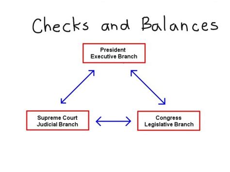Diagram Of The 3 Branches Of Government