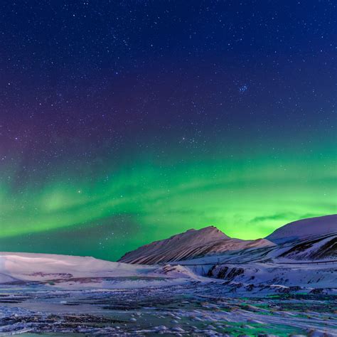 Northern Lights Wallpaper 4k Norway Aurora Borealis Winter
