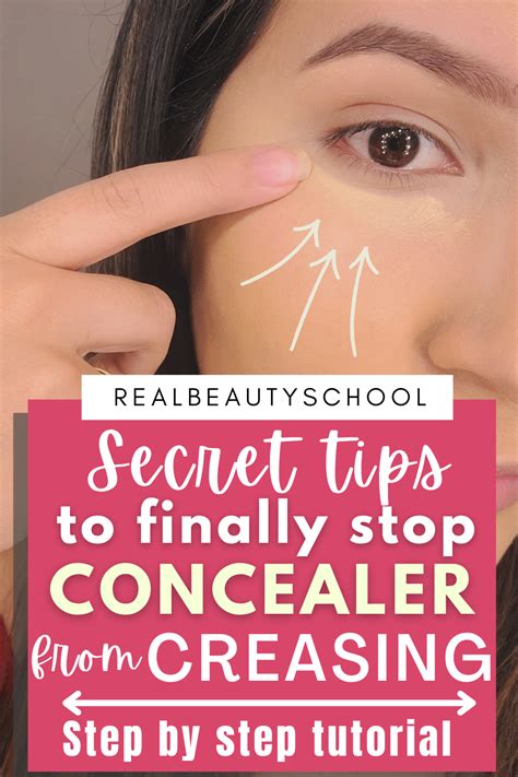 Scret Tips To Finally Stop Concealer From Creasing Undereyes Step By