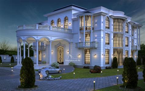 30 Stunning Villa Style Home Exterior Design Ideas Luxury Exterior
