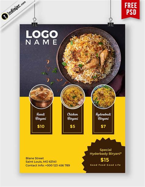 Our recommendations of the best restaurants in chicago with pictures, reviews, and details. Download Best Biryani Food Flyer Free PSD Template ...