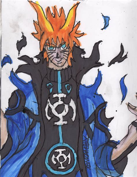 Naruto Blue Lantern Bijuu Mode By Chahlesxavier On Deviantart