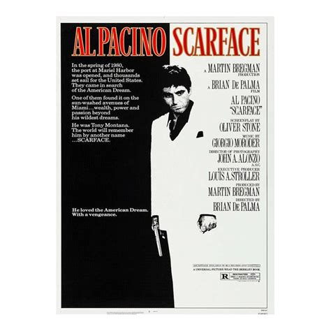 1983 Scarface Poster Chairish