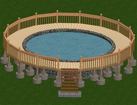 How To Build A Deck Around An Above Ground Pool