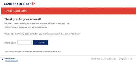 On bank of america's website. www.newcardonline.com - Application Process For Bank Of America Credit Card Offer - Credit Cards ...