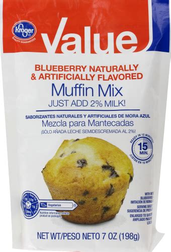 Kroger Value Blueberry Muffin Mix 7 Oz Ralphs