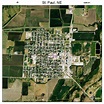 Aerial Photography Map of St Paul, NE Nebraska
