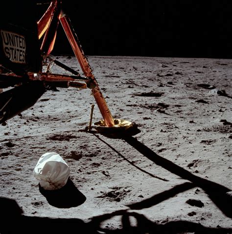 Esa The First Photograph Taken On The Moon