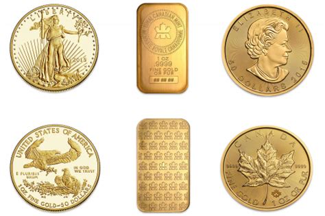 Gold Bullion Coins And Bars Available At Cxi Currency Exchange