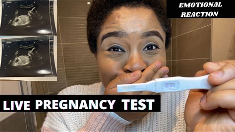 shocking live pregnancy test finding out i m pregnant my fertility journey failed