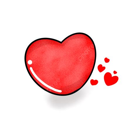 Amor Rojo PNG Cinta Merah Bentuk Hati Amor Hati PNG Y PSD Para