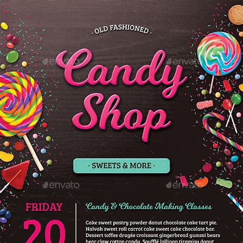 Candies Flyer Flyer Templates From Graphicriver
