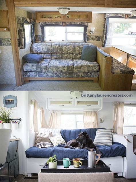 Best Camper Makeovers 40 Rv Makeovers Ideas Renovation Tips And Costs