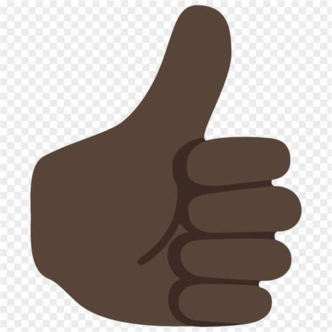 Emoji Thumb Signal Clip Art Emoticon PNG Image PNGHERO