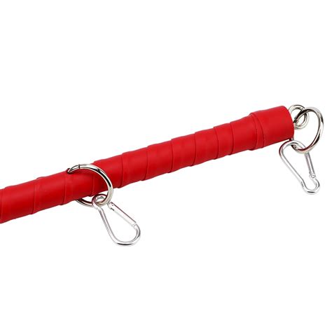 Stainless Steel Metal Adjustable Spreader Bar Bondage Set Unisex Hogtie