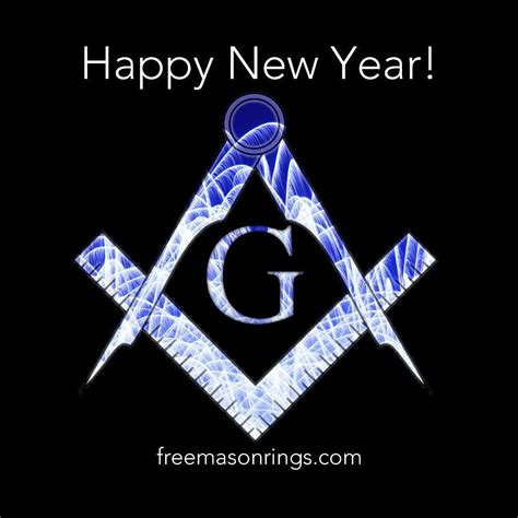 Happy New Year Masonic Masonic Symbols Masonic Art