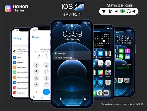 Original Theme Ios 14 Iphone Emui Theme For 91011 Users