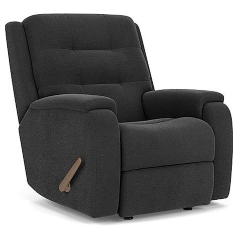 Flexsteel Arlo 281051ls01 Contemporary Power Rocking Recliner With