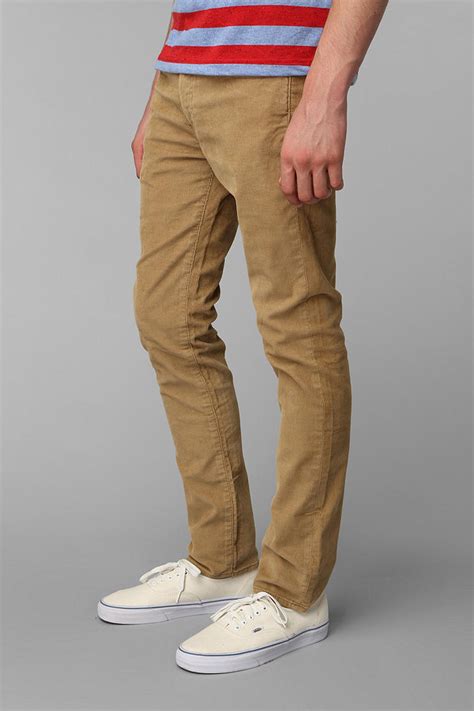 Urban Outfitters Levis 511 Corduroy Pant In Natural For Men Lyst