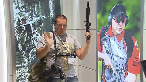 Kalashnikov Store Opens At Moscow Airport Selling Model Guns Daily
