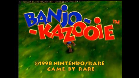 Banjo Kazooie Nintendo 64 1998 Eye Catch Youtube