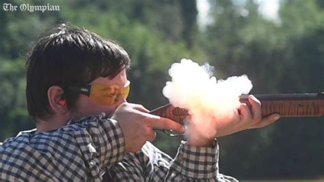 Super Slow Motion Shows Power Of Black Powder Shooting Youtube
