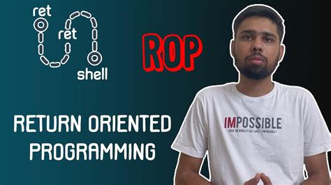 Return Oriented Programming Rop Binary Exploitation X Youtube