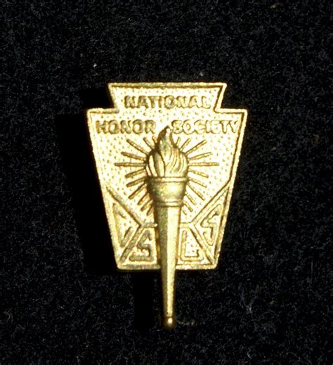 High Babe National Honor Society Pin Inducted As A Junior National Junior Honor Society