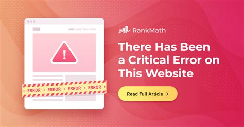 Fixing Critical Error On This Website Wordpress Ultimate Guide