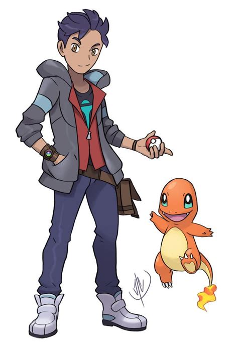 Trainer Neil By Jaeon Pokemon Human Characters Pokemon Characters Pokemon