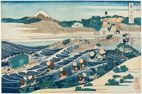 hokusai the influential work of japanese artist famous for the great wave in pictures