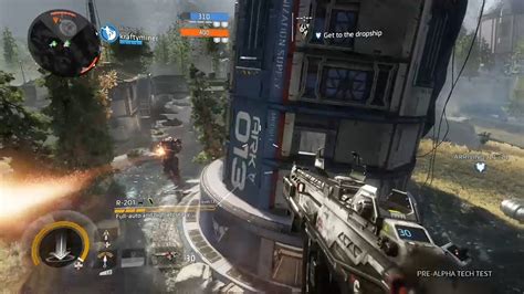 First Escape To Dropship Titanfall 2 Tech Test Clip 2 Youtube