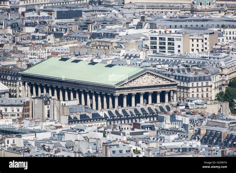 Luftaufnahme Des LÉglise De La Madeleine In Paris Vom Eiffelturm Aus