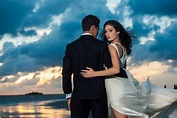 Wedding Couple On Beach, HD Love, 4k Wallpapers, Images, Backgrounds ...