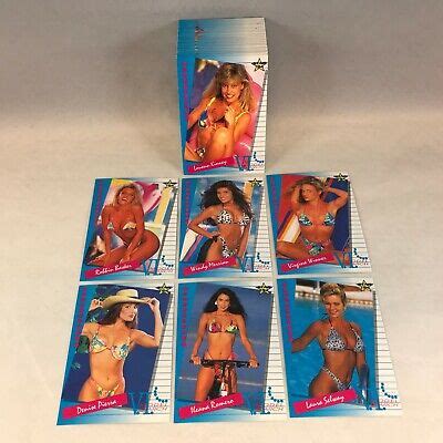 V I Venus Swimwear Model Search Contest Complete Trading Card Set Ebay