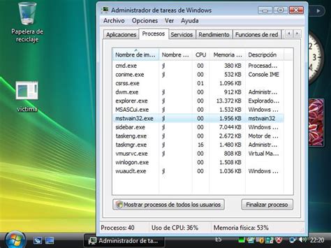 Encontrar El Administrador De Tareas En Windows Vista Descargar Windows