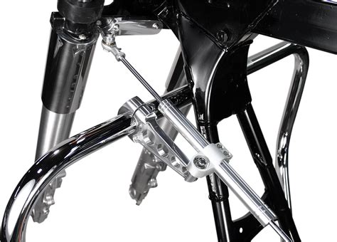 After a few months of testing i am proud to. Custom Cycle Front Steering Damper Kit For 97-07 Harley ...