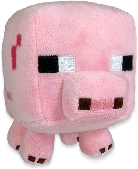 Minecraft 7 Baby Pig Plush Soft Stuffed Animal Toy