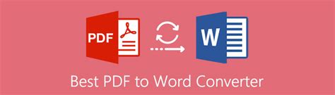 Best 7 Pdf To Word Converters For Instant Conversion Use
