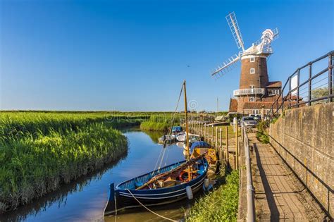 A View Along The River Glaven In Cley Norfolk Uk Stock Photo Image