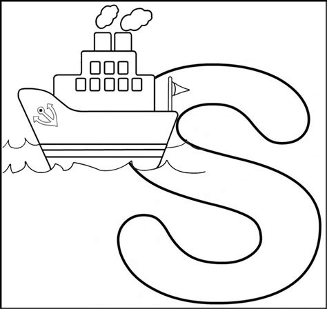 5 Adorable Letter S Coloring Pages For Kids Coloring Pages