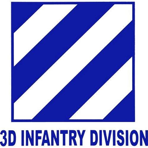 3rd Infantry Division Clear Decal Infantry Army Infantry Army Day