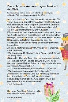 Aus diesem grund findet ihr bei uns viele verschiedene geschichten rund um das weihnachtsfest. Das schönste Weihnachtsgeschenk auf der Welt | Weihnachten ...