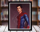 Andrew Garfield Autograph Promo Print Spider Man Desktop | Etsy