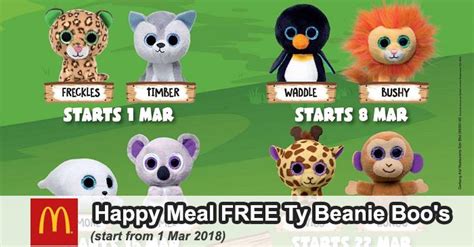 Gunter sing happy meal toy review (self.happymeal). McDonald's Malaysia Happy Meal FREE Ty Beanie Boo's Toys
